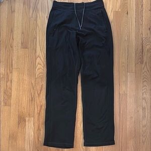 Lululemon sz M men’s pull on track sweatpants black great pre owned condition